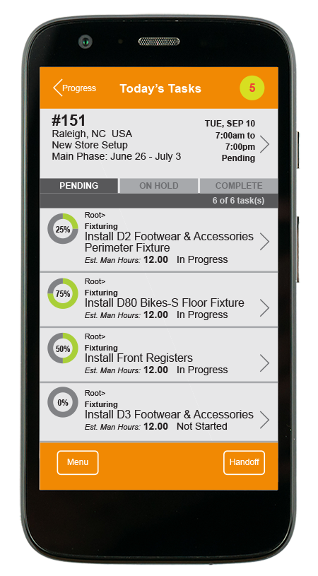 Cruxos workforce and project management platform